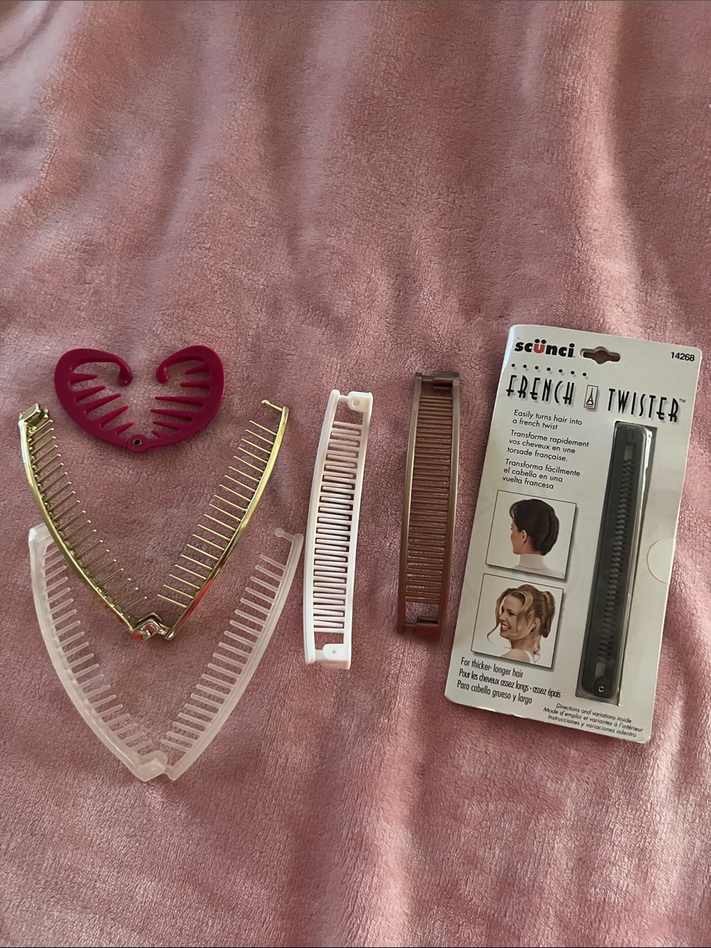 Bundle scunci French Twister Hair Styling Tool - Black